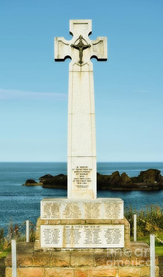 Dunbar War Memorial Photograph by Yvonne Johnstone