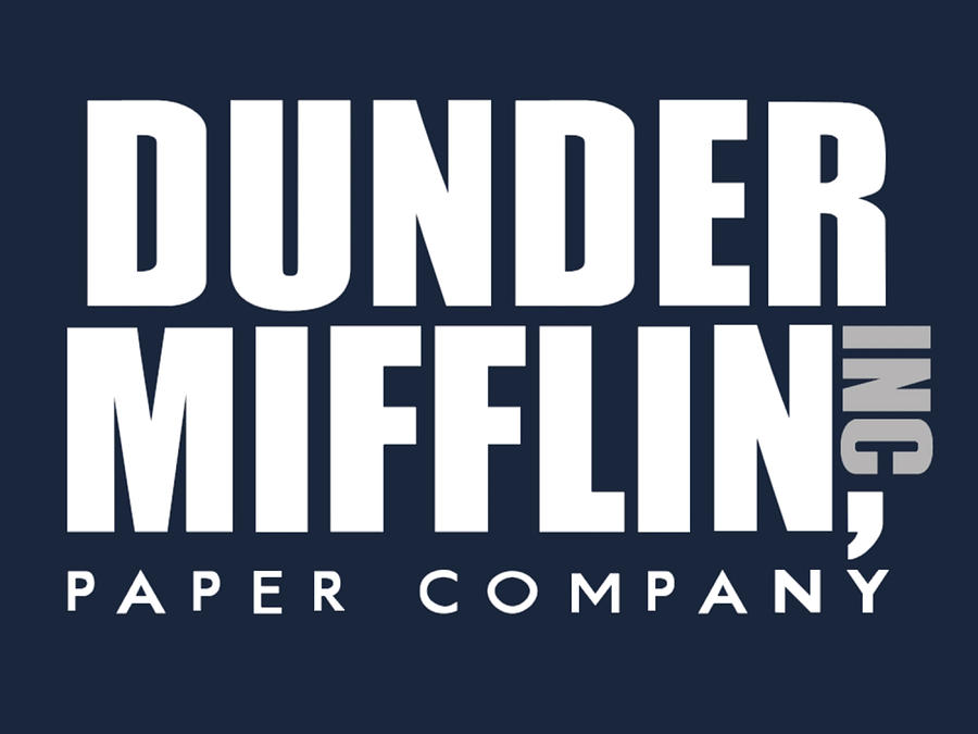 Dunder Mifflin Inc Poster Tumblr Painting By Selina Wendy | Fine Art ...