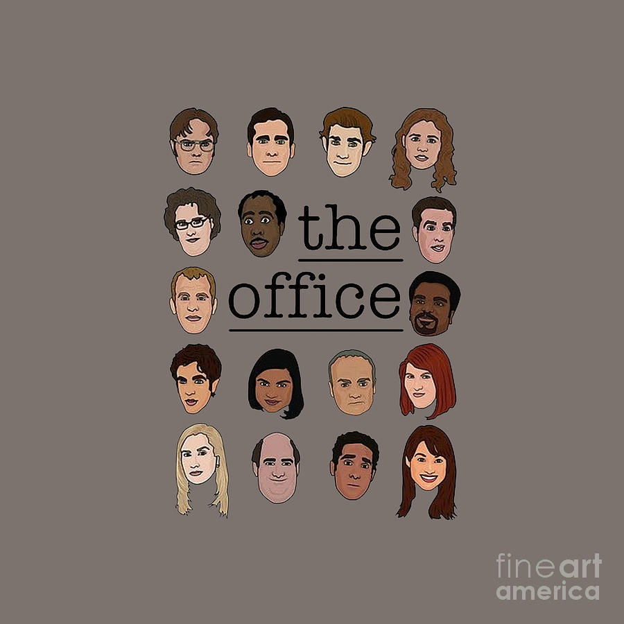 Dunder Mifflin Drawing by Lucas S White | Fine Art America