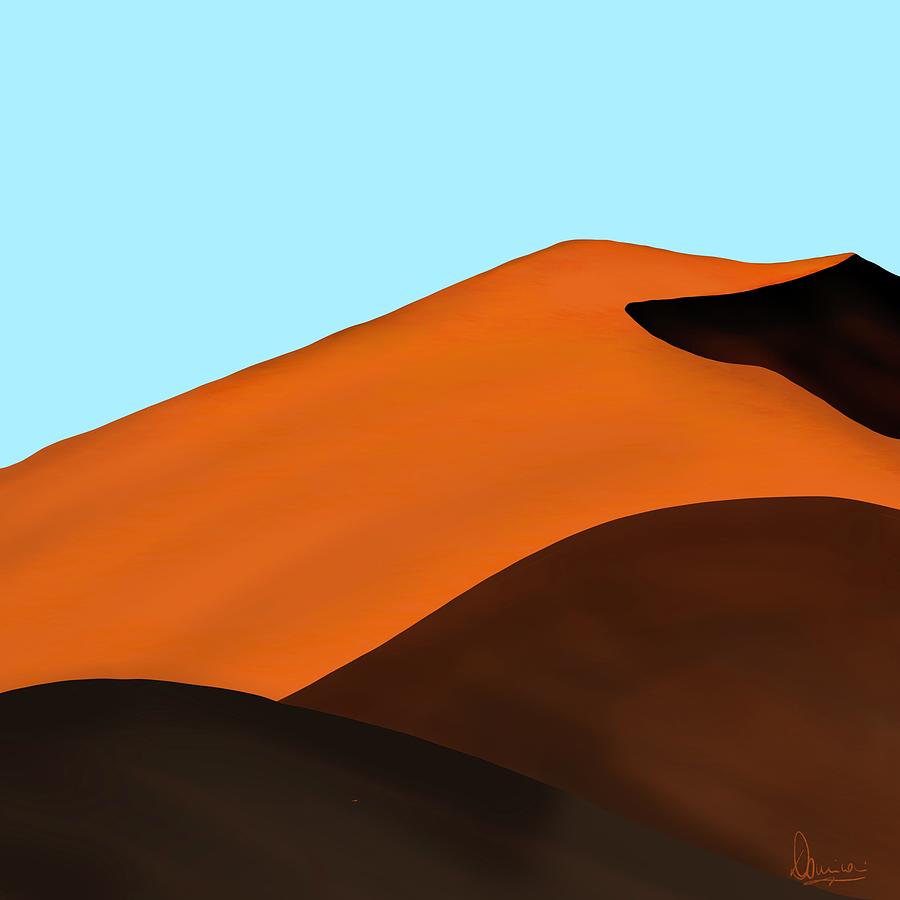 Nature Digital Art - Dune 2 by Marco Domeniconi