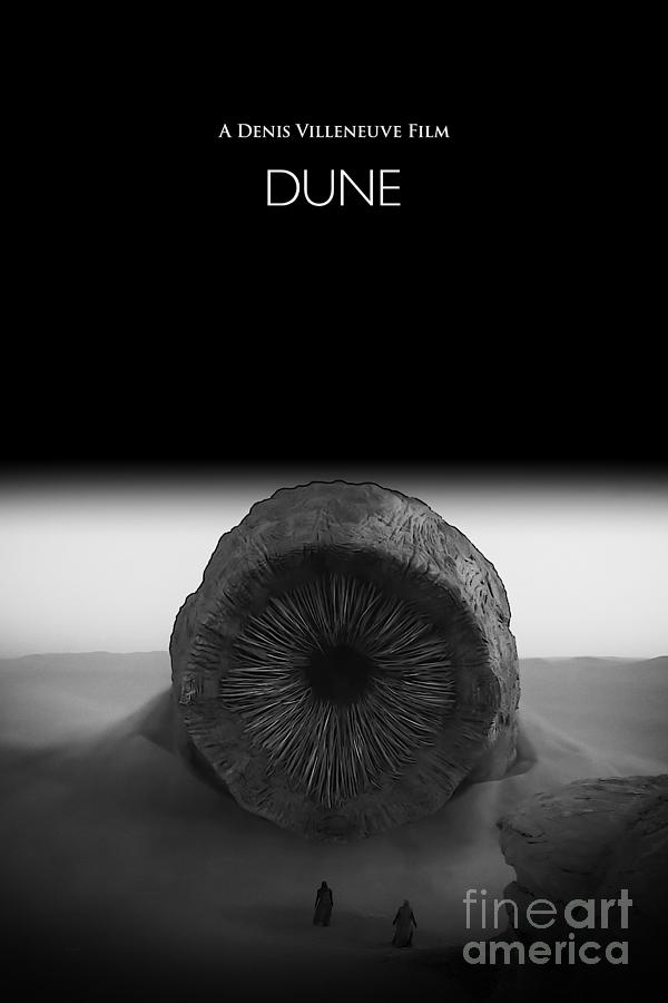Zendaya Painting - Dune 2021 - Minimalist by KulturArts Studio