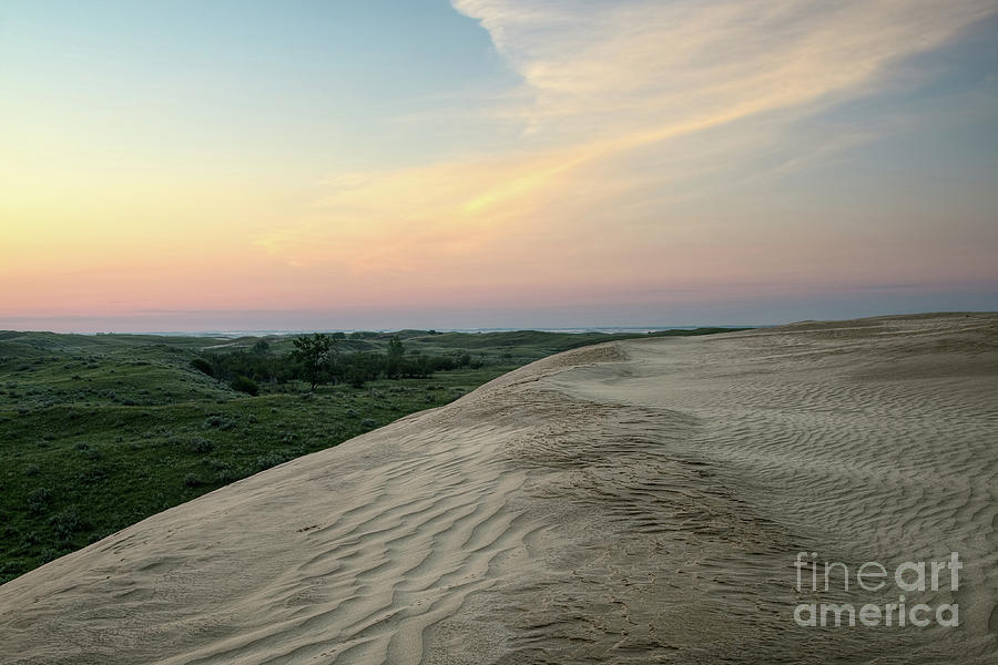 Dune Dawn, Great Sand Hills Photograph by Royce Howland