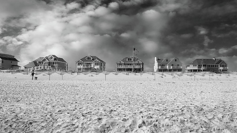 Dune Road Black and White Photograph by Laura Fasulo