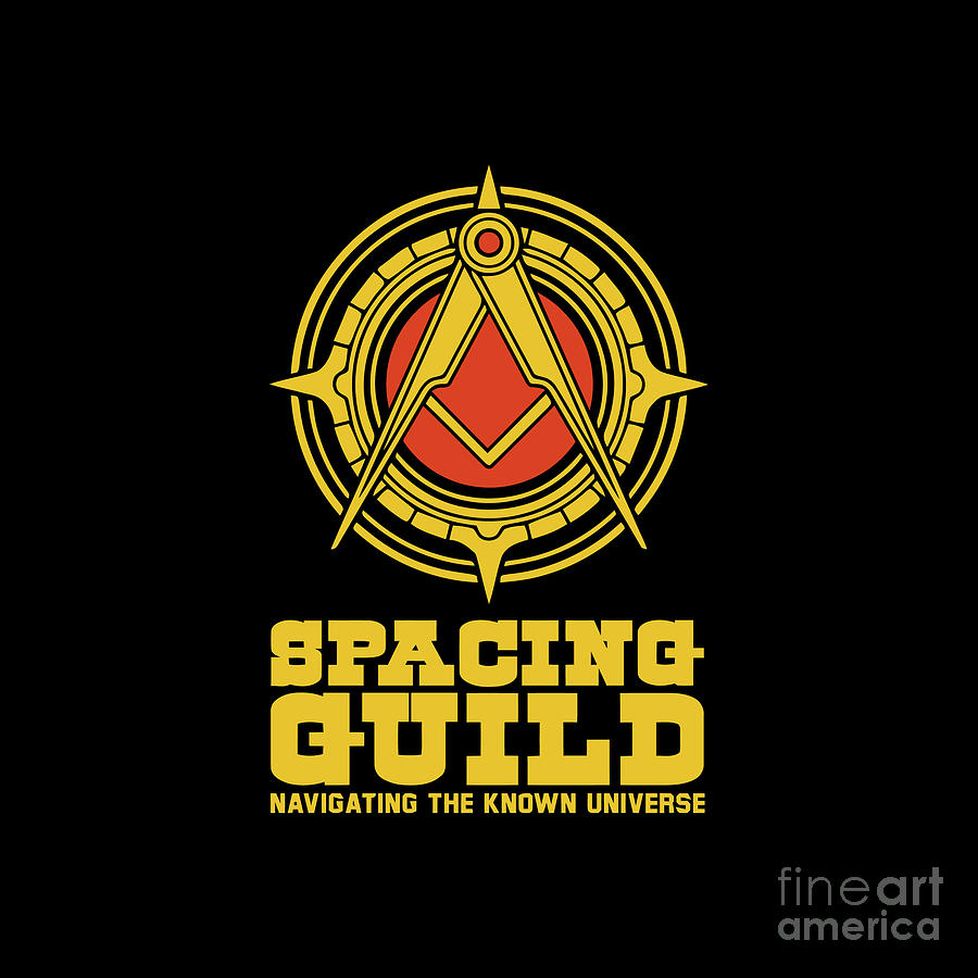 Dune Spacing Guild Navigation Logo Digital Art by Angelita M Heffernan -  Fine Art America