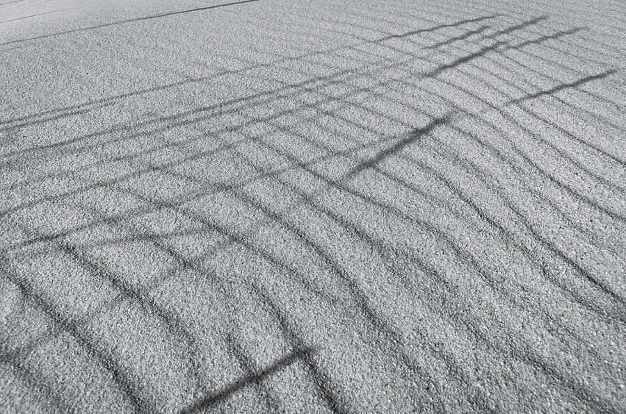 Dunes and shadows in Monochrome Photograph by Angelo DeVal