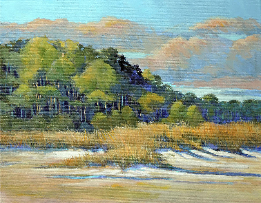 Dunes Painting by Anne Labaire - Fine Art America