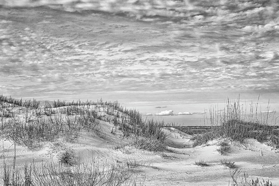Dunescape at Emeariald Isle NC Photograph by Bob Decker