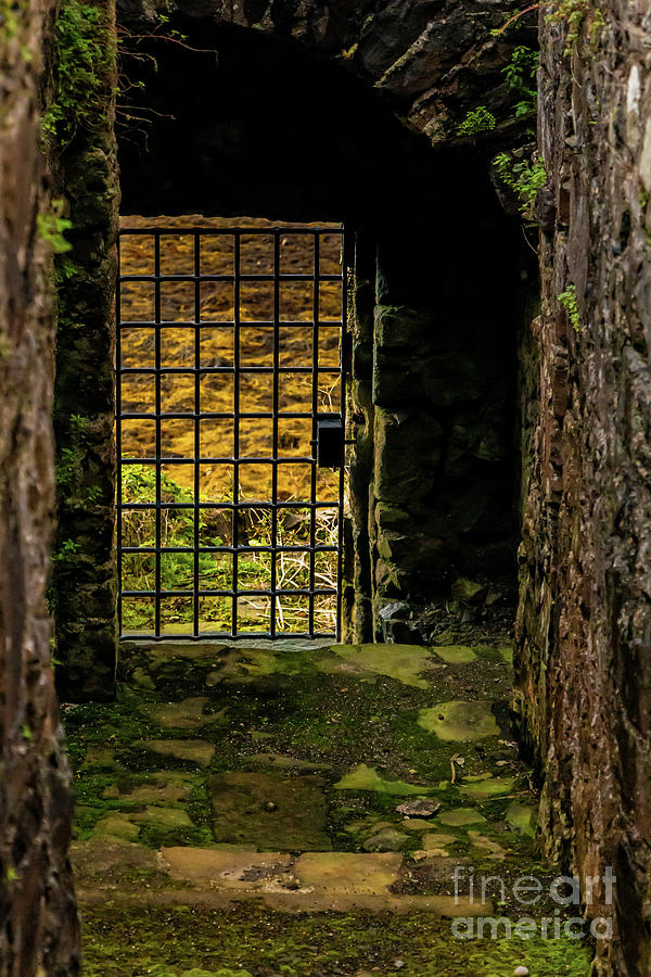 Architecture Photograph - Dungeon Door Dunvegan Castle by Elizabeth Dow