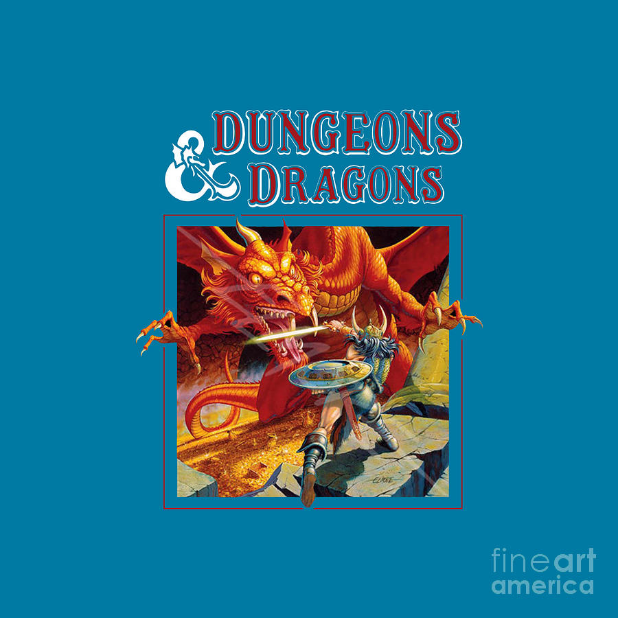 Dungeons And Dragons Dragon Slayer Digital Art by Angelita M Heffernan ...