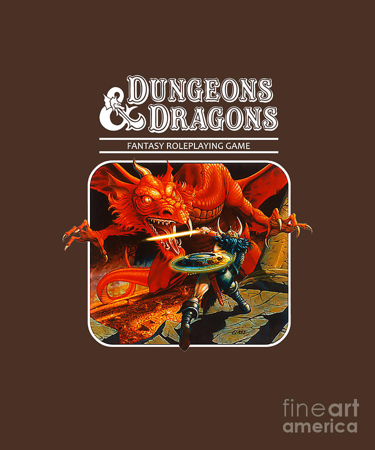 Dungeons And Dragons Fantasy Roleplaying Game Tapestry - Textile by ...