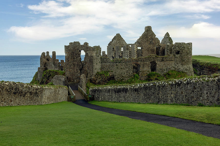 Castle Photograph - Dunluce Castle - Northern Ireland by Joana Kruse