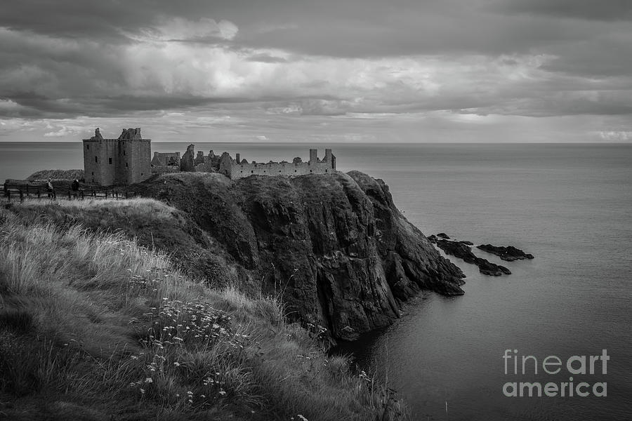 Dunnottar Castle from the South Photograph by SJ Elliott Photography
