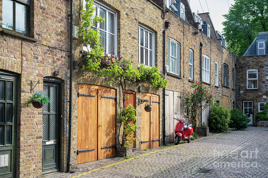 Dunworth Mews Notting Hill West London Photograph by Tim Gainey