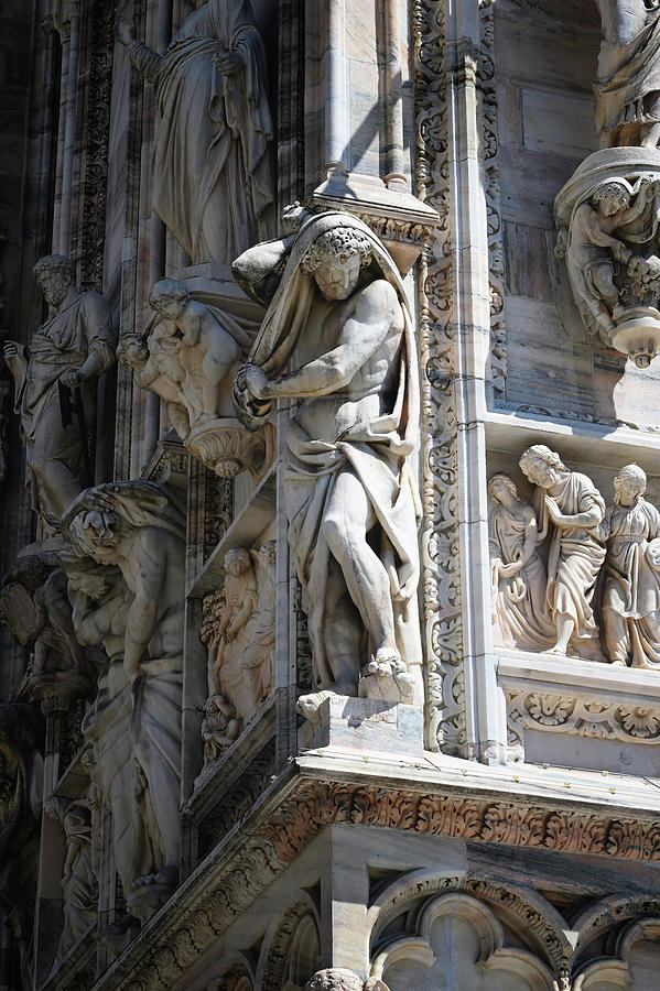 Duomo Detail Photograph by Steven Nelson