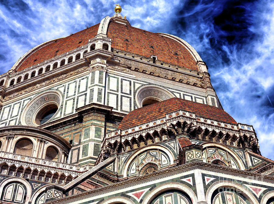 Duomo Dimensions in Florence Italy Photograph by John Rizzuto