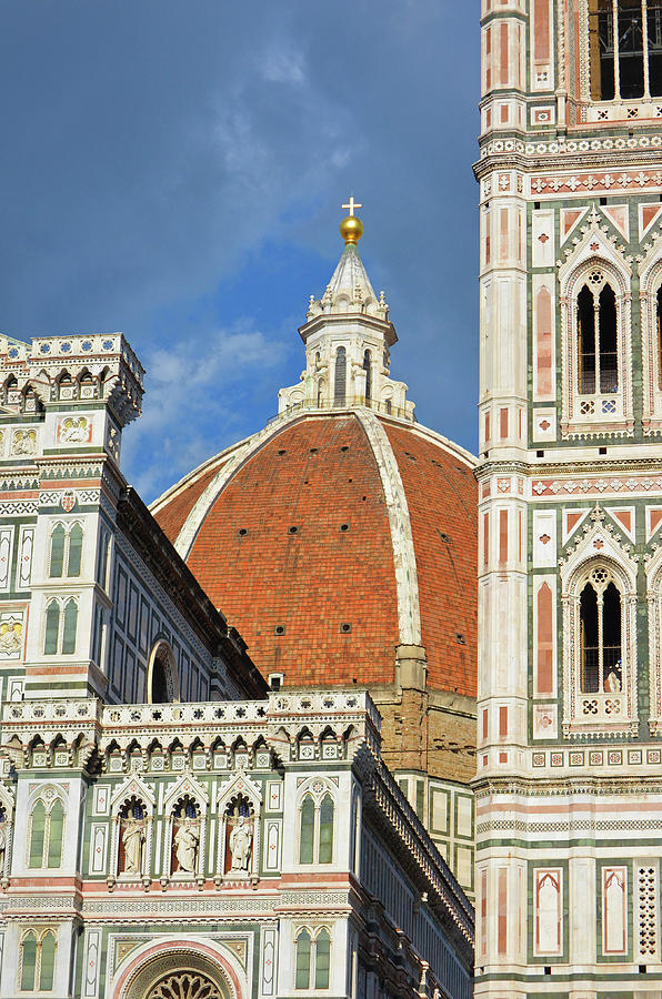 Duomo Dome View Florence Italy Photograph by Shawn OBrien