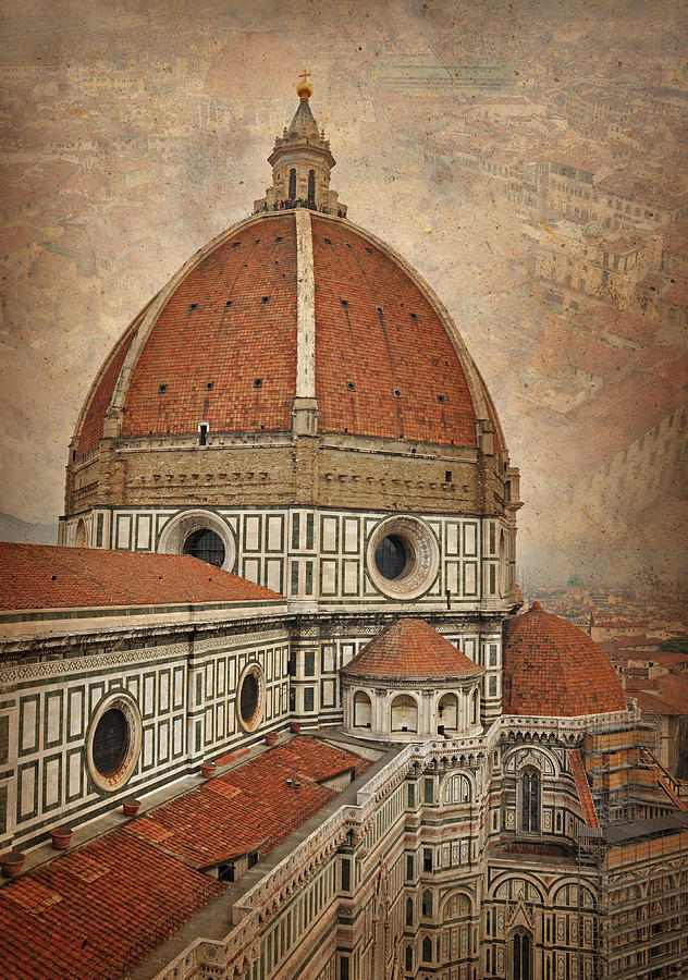 Duomo - Florence, Italy Photograph by Denise Strahm