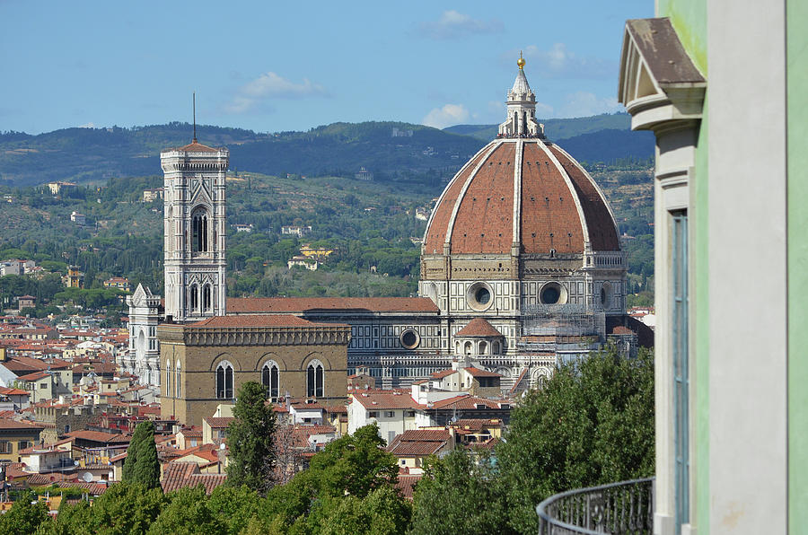 Duomo View from Boboli Gardens Observatory Photograph by Shawn OBrien