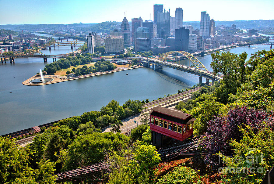 Duquesne Incline Landscape July 2022 Photograph by Adam Jewell