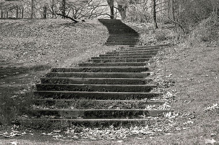 Durand Stairs Photograph by Regina Muscarella