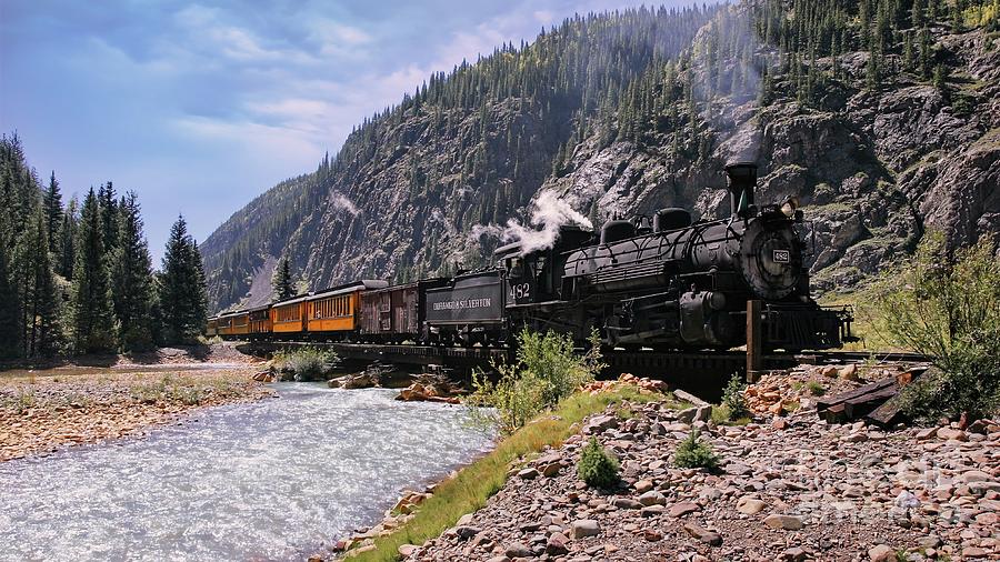 Durango and Silverton Steam Train, Colorado, USA Photograph by Philip Preston