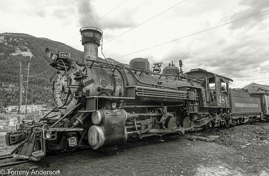 Railroad Photograph - Durango Silverton RR 1 by Tommy Anderson
