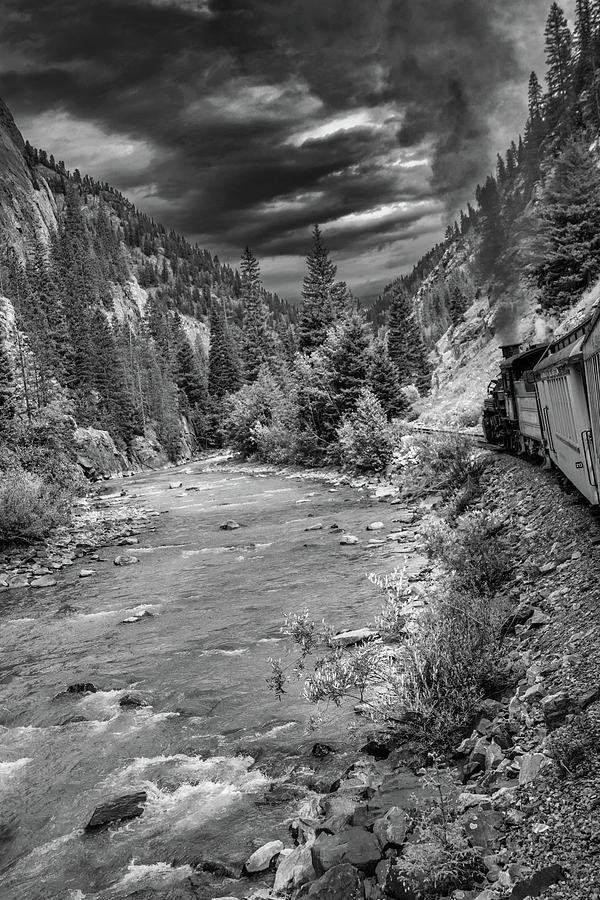 Durango to Silverton Co. Photograph by Randall Branham