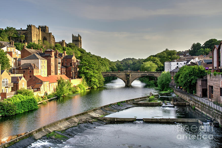 Durham Photograph - Durham Weir  by Rob Hawkins
