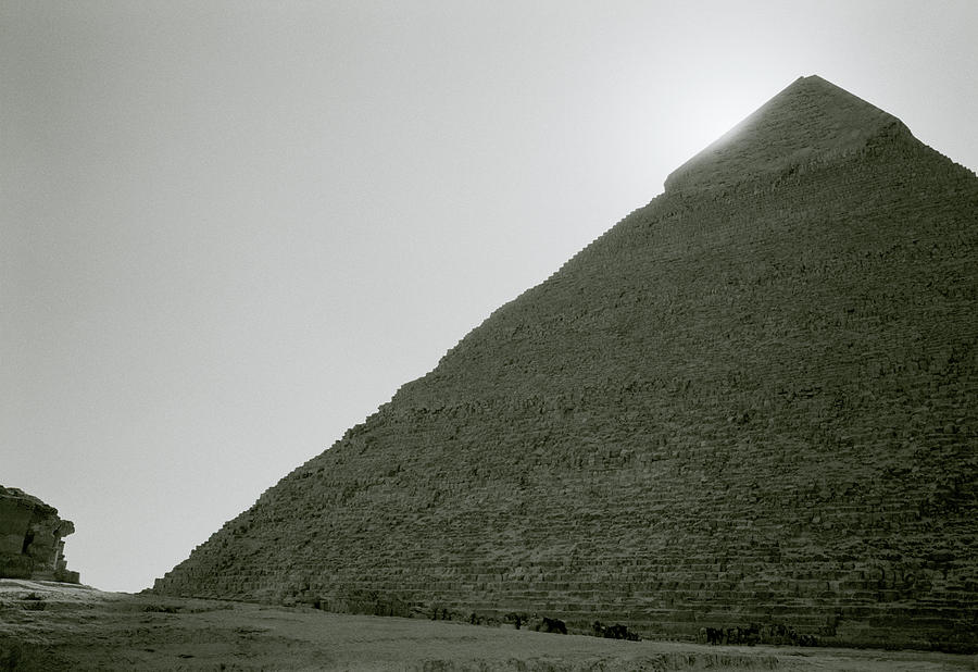 Dusk At The Pyramids Photograph by Shaun Higson