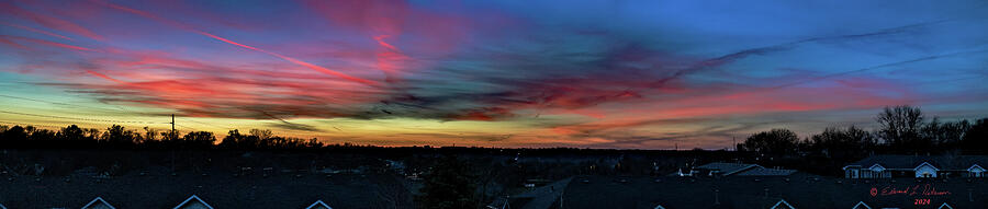Dusk Photograph by Ed Peterson
