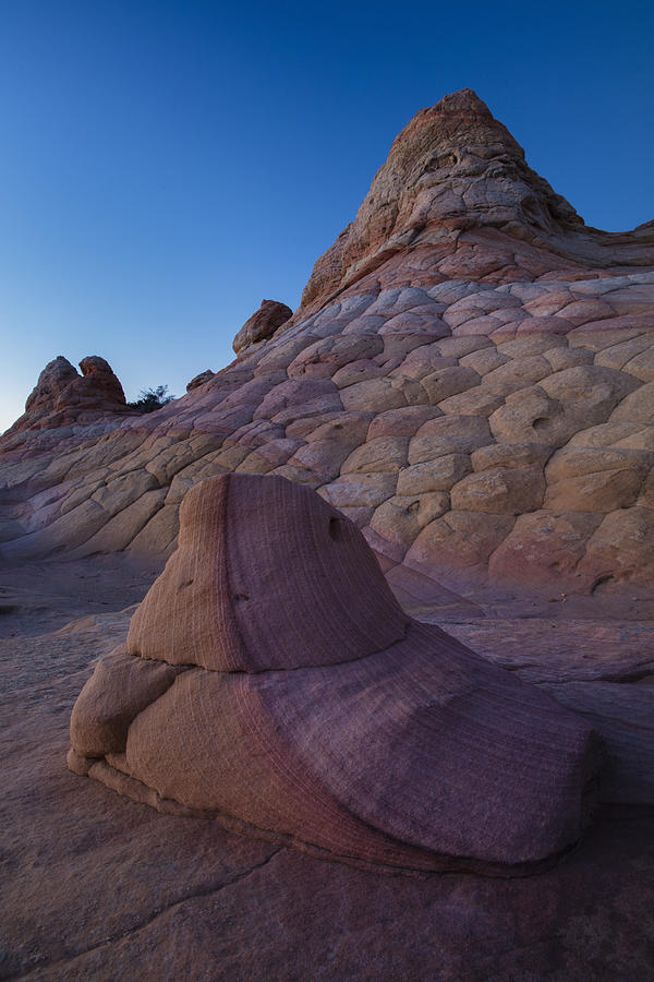 Dusk in Coyote Buttes South, Arizona, USA Photograph by David Clapp