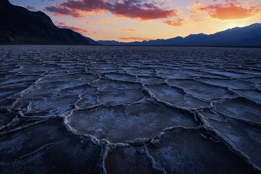 Dusk in Death Valley Photograph by Kristen Wilkinson