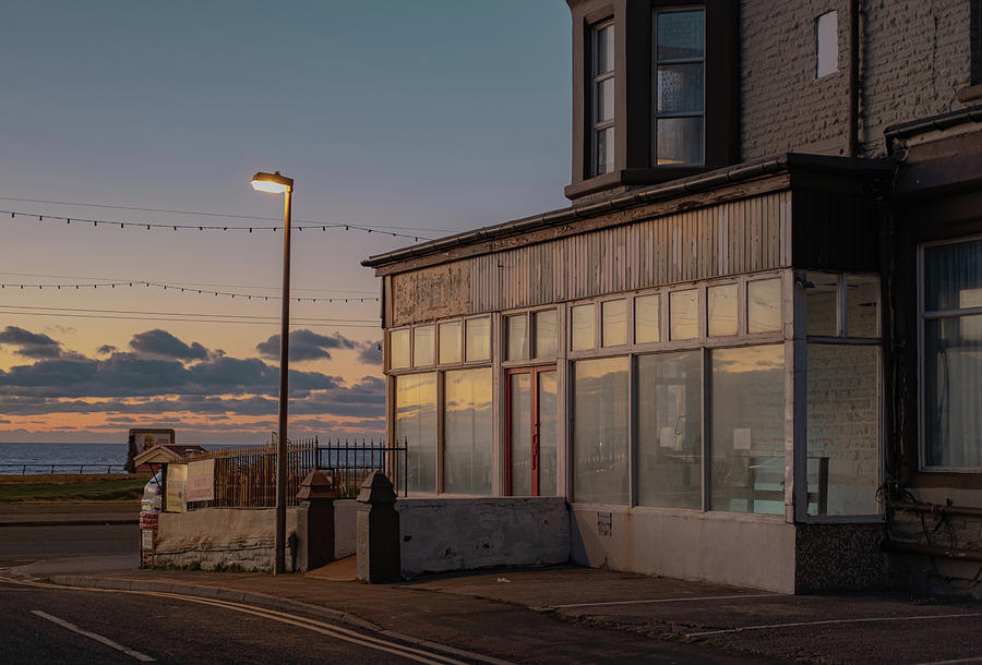 Sunset Photograph - Dusk on the street by Nick Barkworth