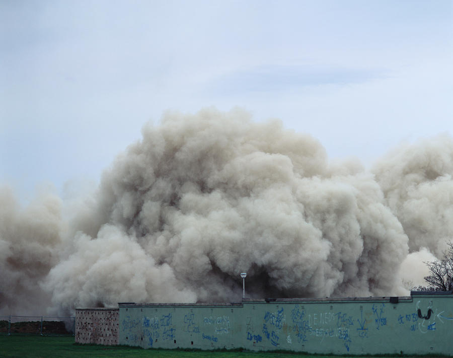 Dust cloud Photograph by Image Source