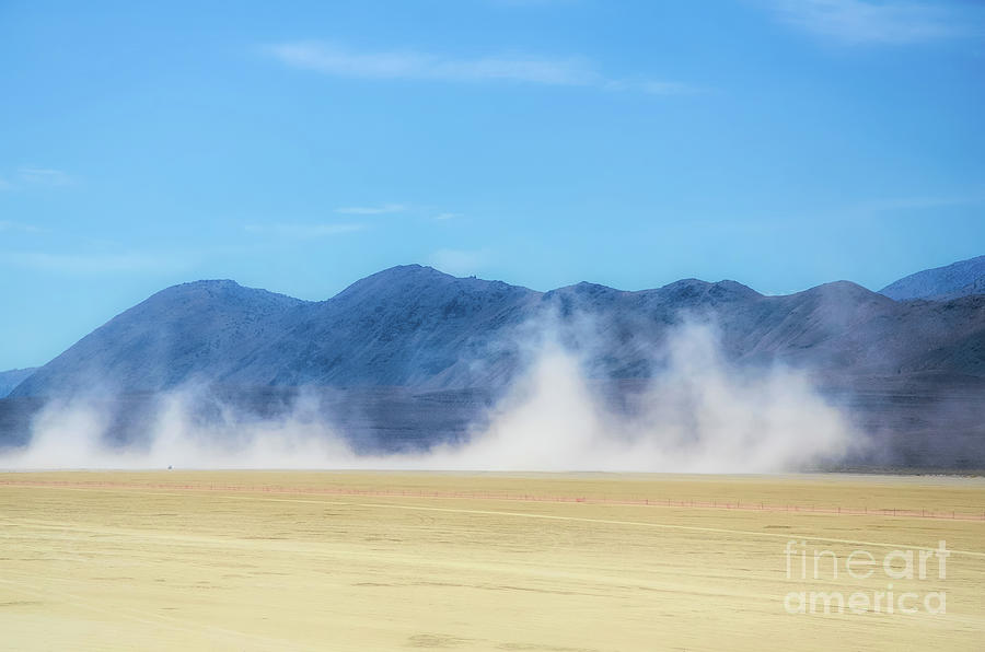 Dust Storm In The Black Rock Desert Photograph