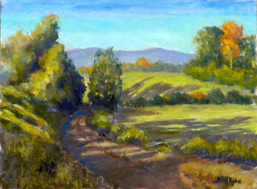 Landscape Painting - Dusty Roads II by William Reed