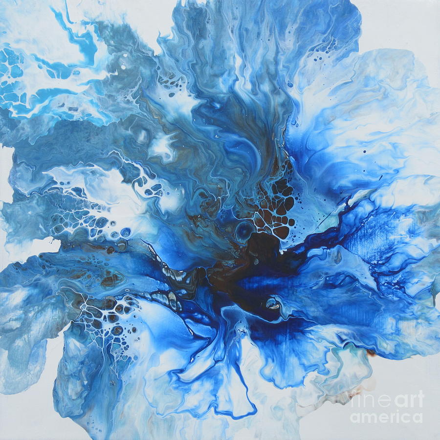 Dutch Blue Painting by Deborah Ronglien