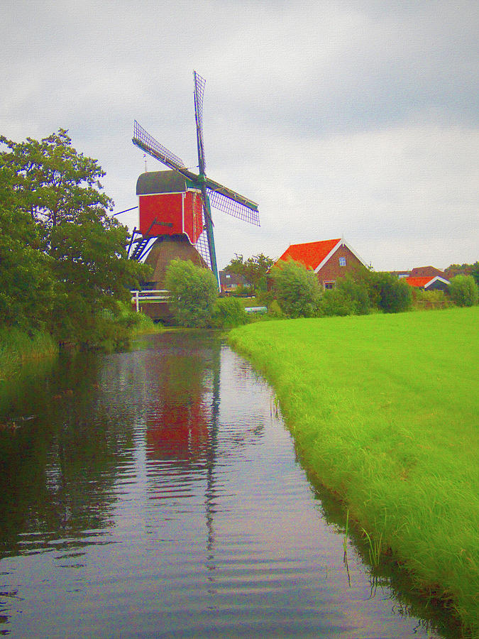 Dutch Windmill No 4 Photograph by David Smith