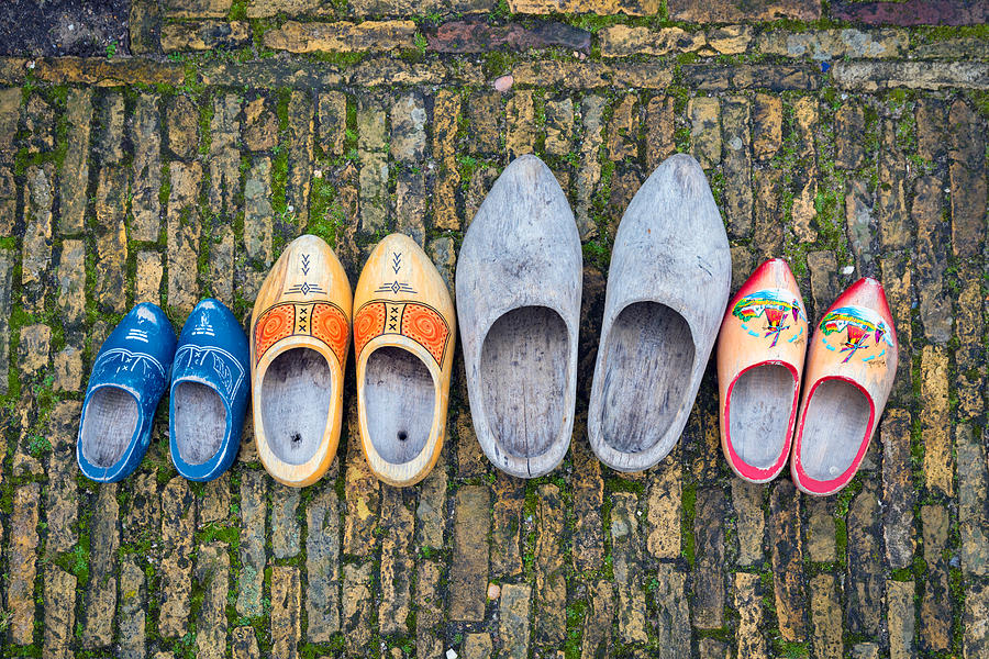 Dutch wooden shoes, clogs Photograph by George Pachantouris