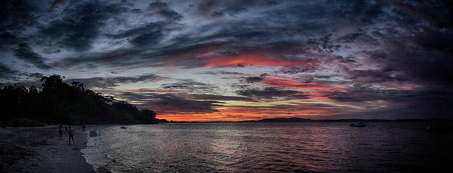 Dutchmans Bay sunset panorama Photograph by Andrei SKY