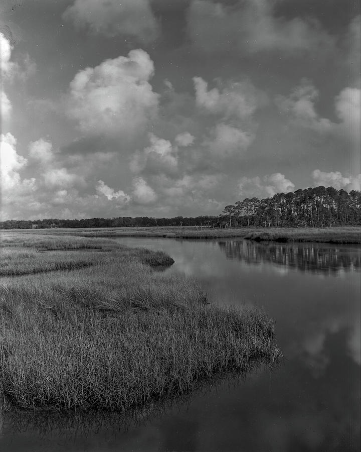 Dutton Island Marsh, 2005 Photograph by John Simmons