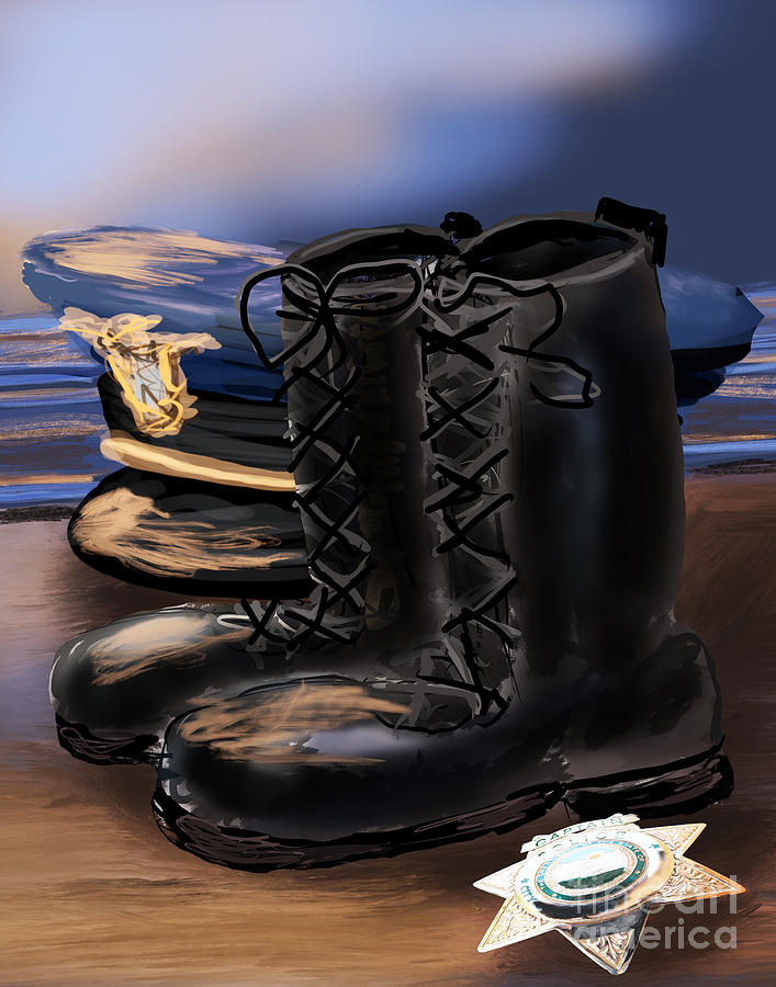 Duty Boots Digital Art by Doug Gist