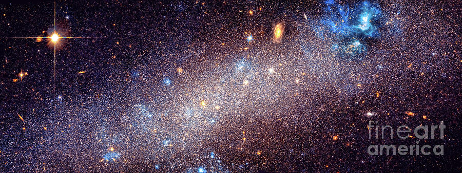 Dwarf Galaxy NGC 2366 Photograph by M G Whittingham