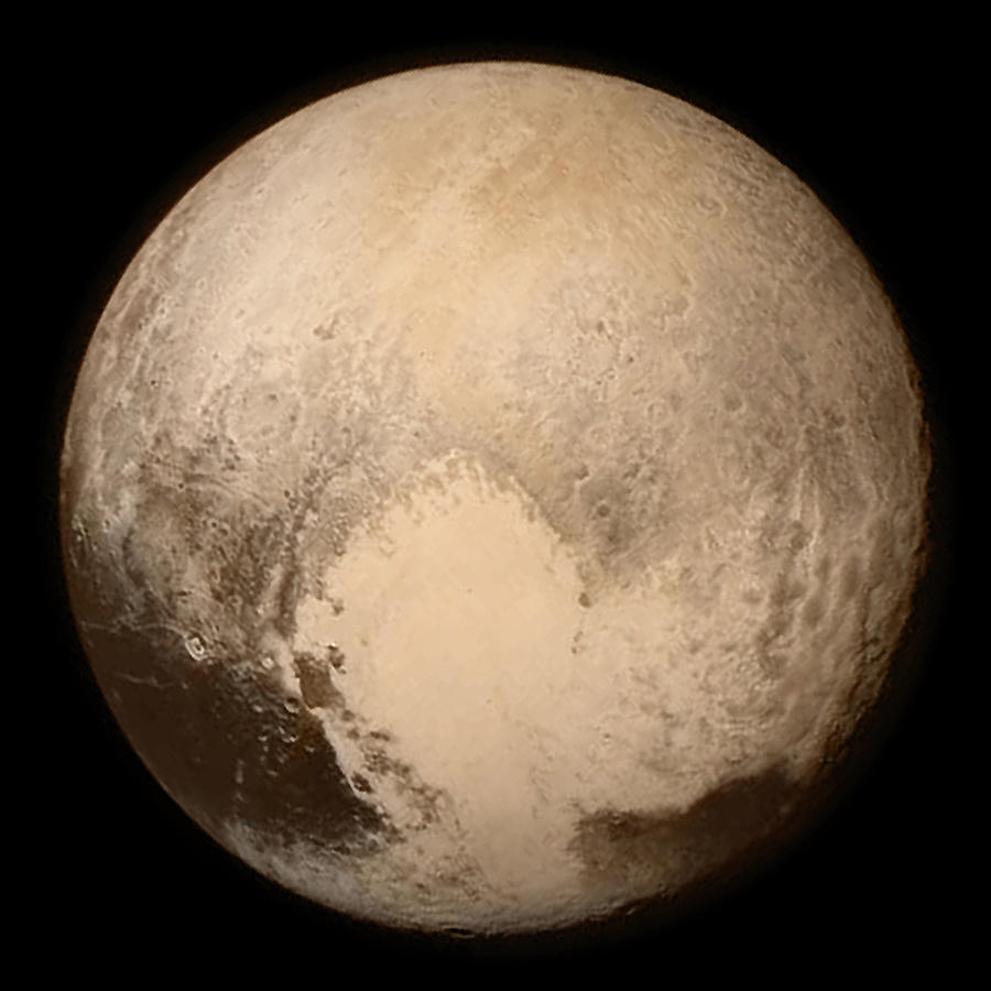 Dwarf Planet Pluto Photograph by Robert Banach