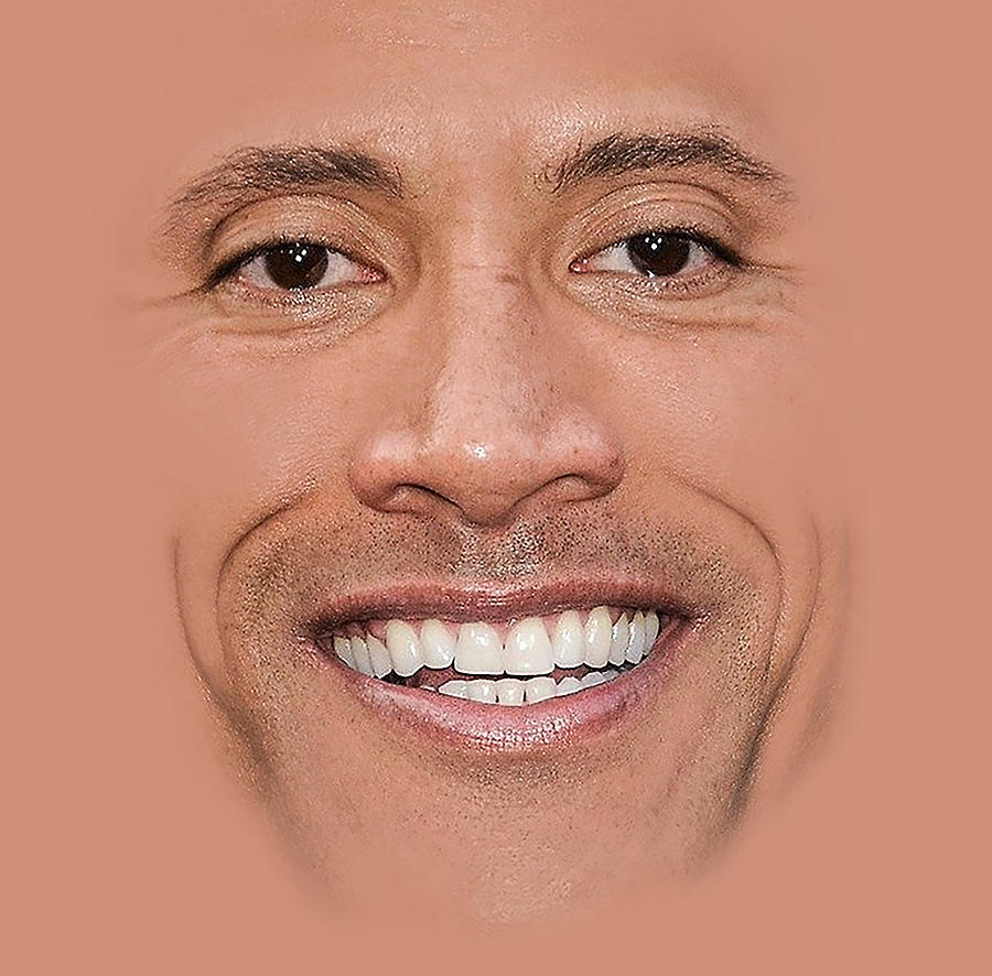 Dwayne 'The Rock' Johnson (Eyebrow) Mask 