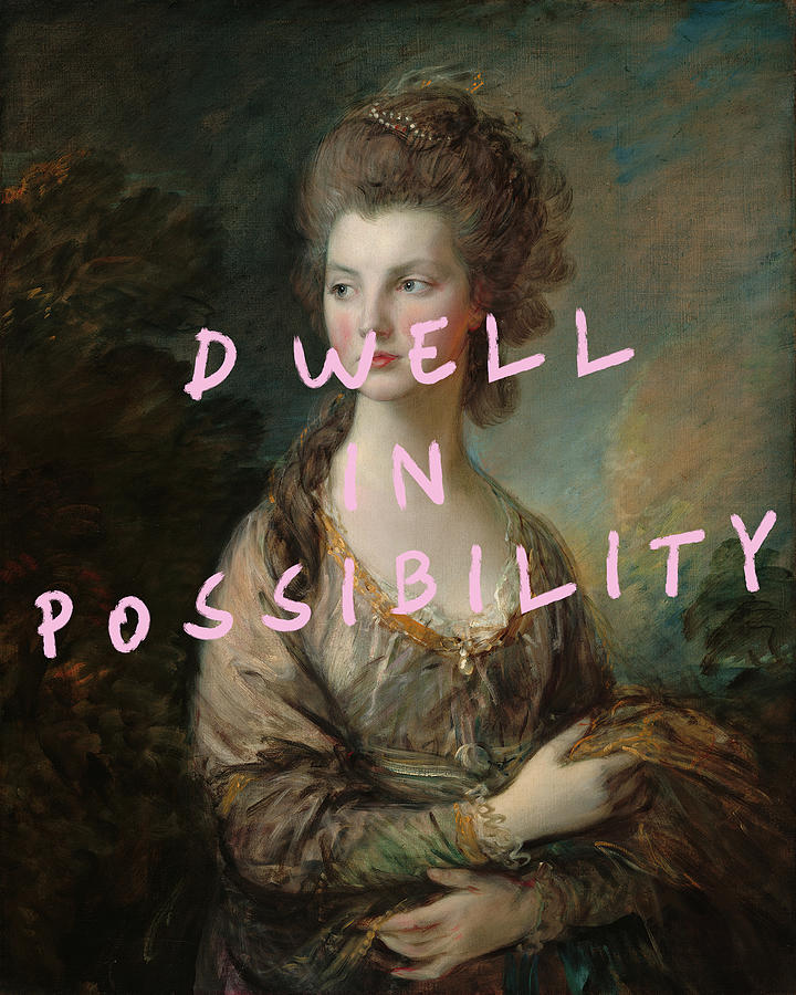 Dwell in Possibility Art Print Digital Art by Georgia Clare