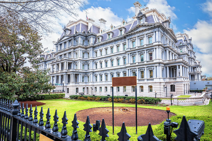 Dwight Eisenhower Executive Office Building In White House Compl   Dwight Eisenhower Executive Office Building In White House Compl Brch Photography 