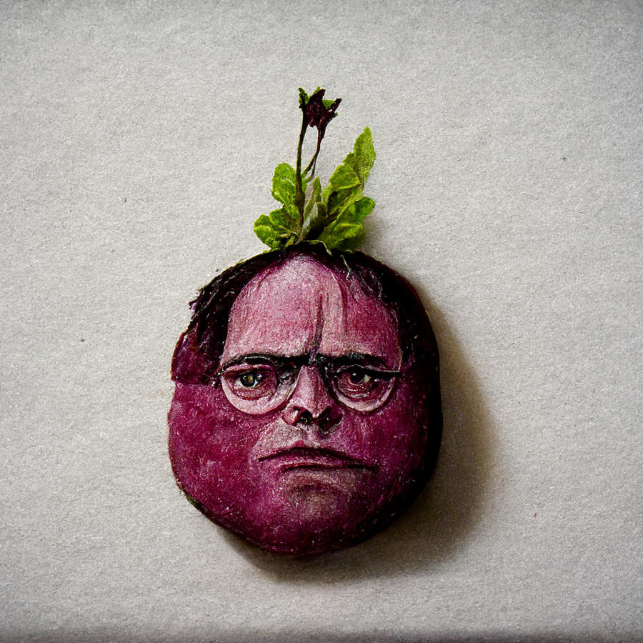 Dwight Schrute Digital Art by Paragon Black - Fine Art America