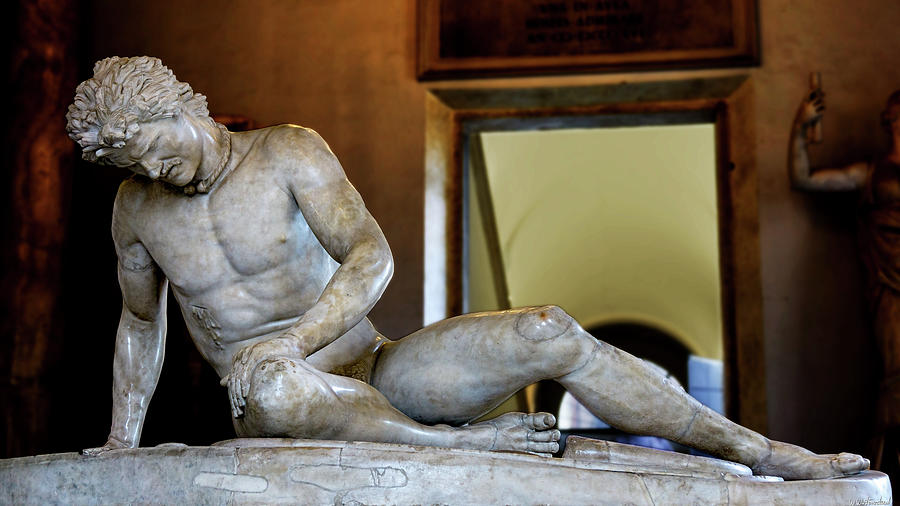 Dying Gaul Photograph - Dying Gaul by Weston Westmoreland