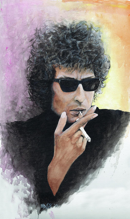 Dylan Painting by William Walts